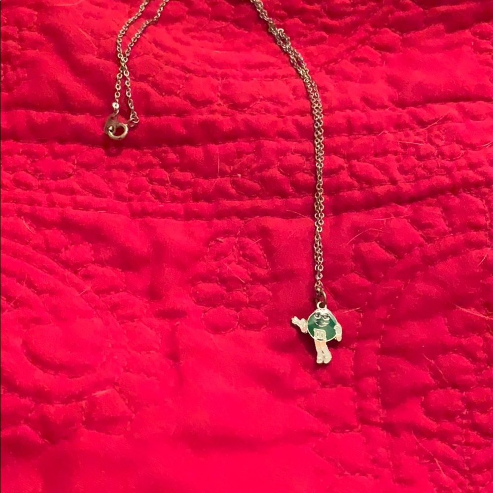 m&m necklace